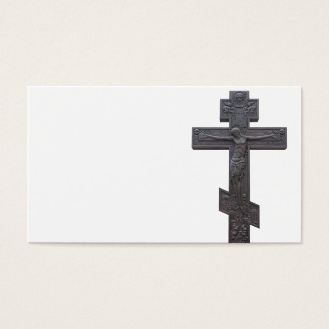 Cruz ortodoxa russa (Frente)