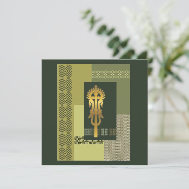 Cruz Processiva da Etiópia (Em pé/Frente)