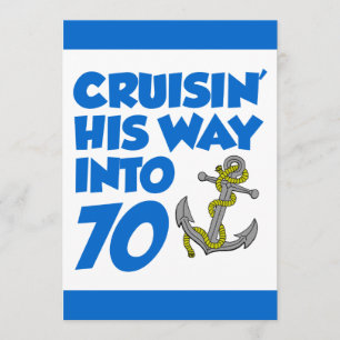 Cruzando Seu Caminho Para 70 Convites