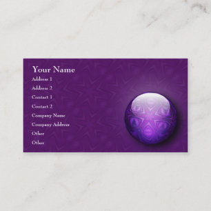 Cruze o cartão de visita da jóia da mandala