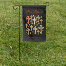 Cruzes de Birthstone Faux de 2 lados e Gemas Perdi