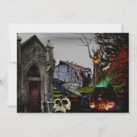 *~* Crypt Raven Witls HALLOWEEN CARD