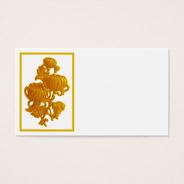Crysanthemum Amarelo (Frente)