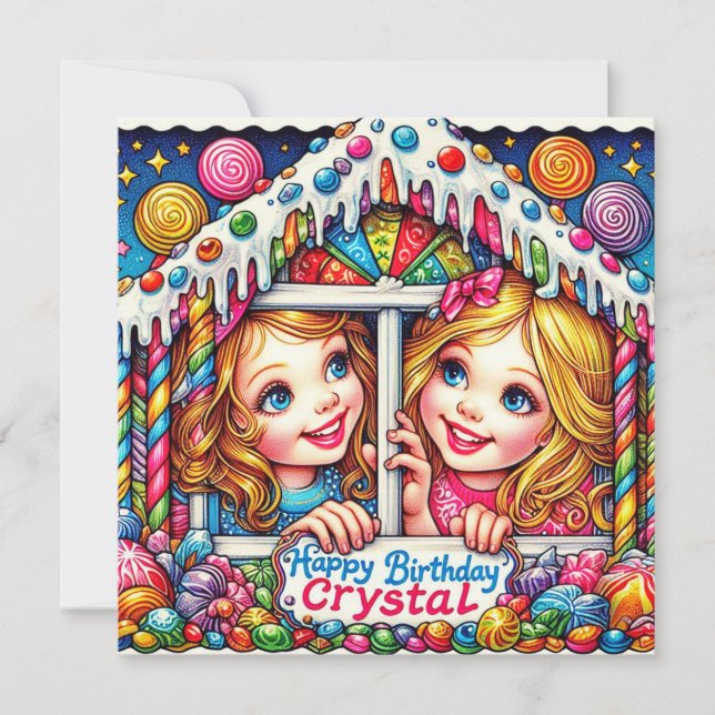 CRYSTAL~ Aniversário ~ Loja de Doces ~ (Frente)