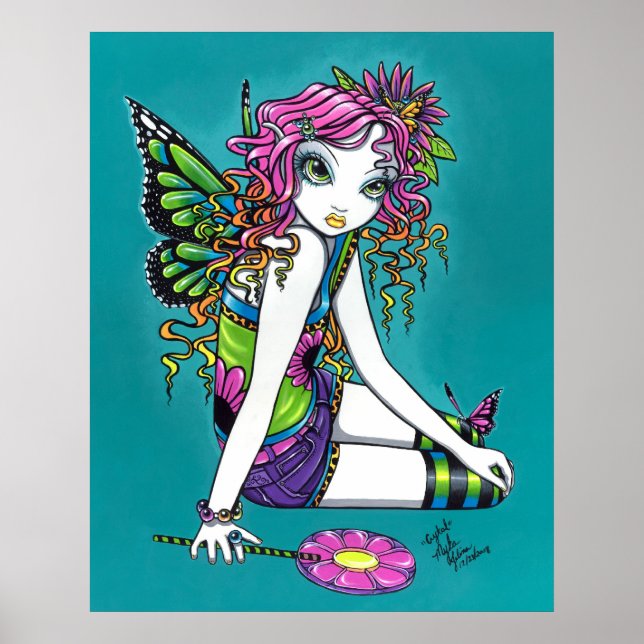 Crystal Candy Rainbow Fairy Poster (Frente)