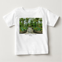 Crystal Gardens Salta Uma Camiseta De Bebê