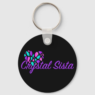 Crystal Sista Chaveiro Purple