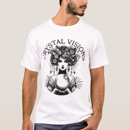 Crystal Visions Mystical Woman Vintage T-Shirt | B
