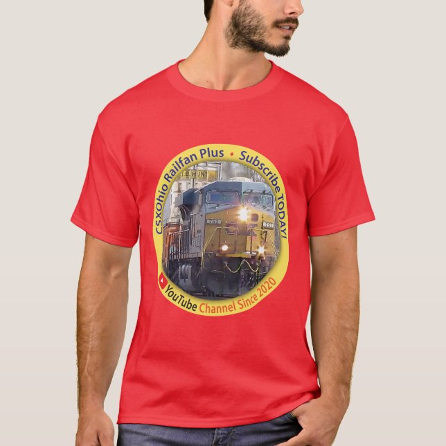 CSXOhio RailFan Plus T-Shirt (Frente)