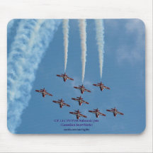 CT-114 Tutor Snowbird Subonic Jets Mousepad