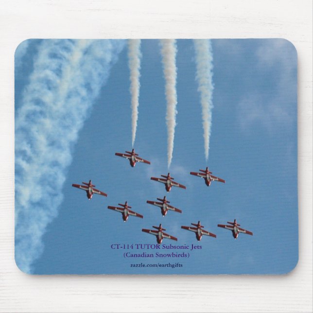CT-114 Tutor Snowbird Subonic Jets Mousepad (Frente)