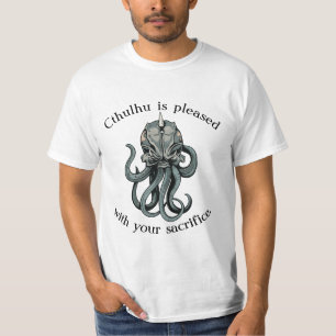 Cthulhu é t-shirt satisfeito
