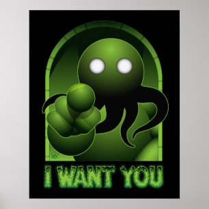 Cthulhu quê-lo poster