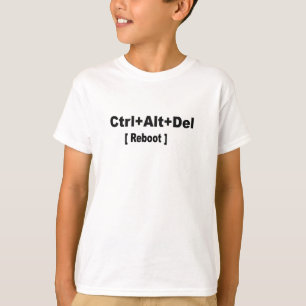 ctrl+alt+del, Ciência de volta à camisa de reinici