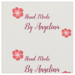 Cu sewing personalizado Handmade do tecido das
