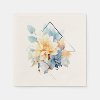 Cub-Flower: Guardanapos de Casamento Personalizado