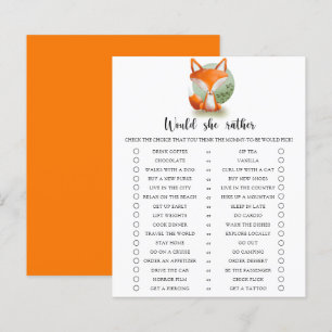 Cub Fox / Ela Preferencialmente Jogo De Chá de fra