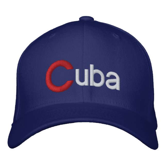 Cuba - Grande Boné Cuba de Baseball (Frente)