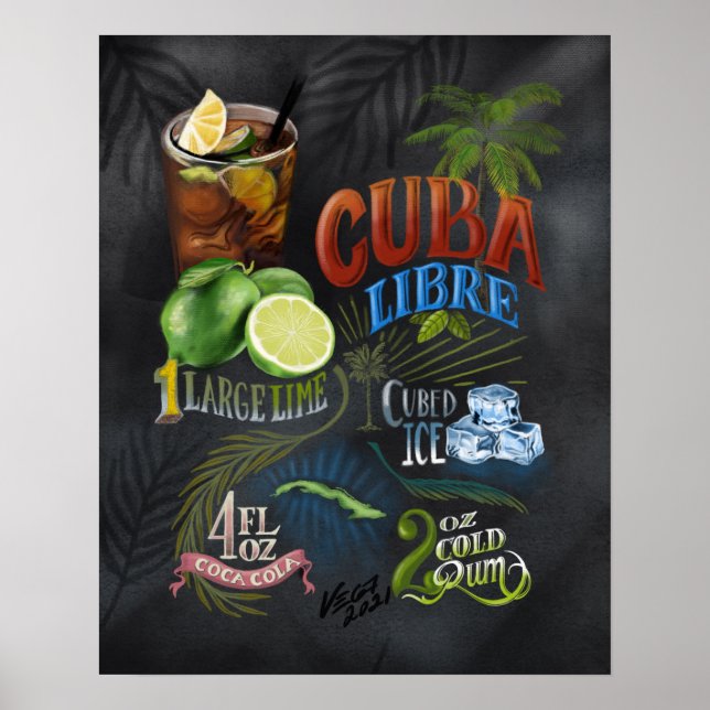Cuba Libre - Poster (Frente)