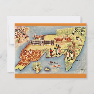 Cuba - Visão de um Artista Cartão Postal