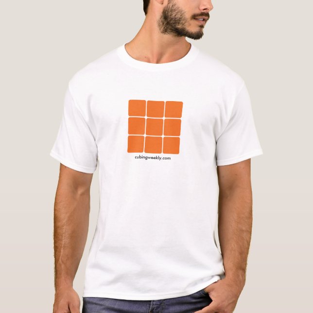 Cubando a camisa semanal do logotipo (luz) (Frente)