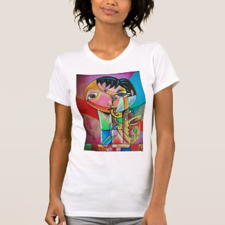Cubism Musicians T-Shirt
