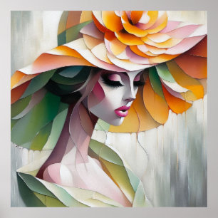 Cubismo, Abstrato, Moderno, Poster, Poster de Arte