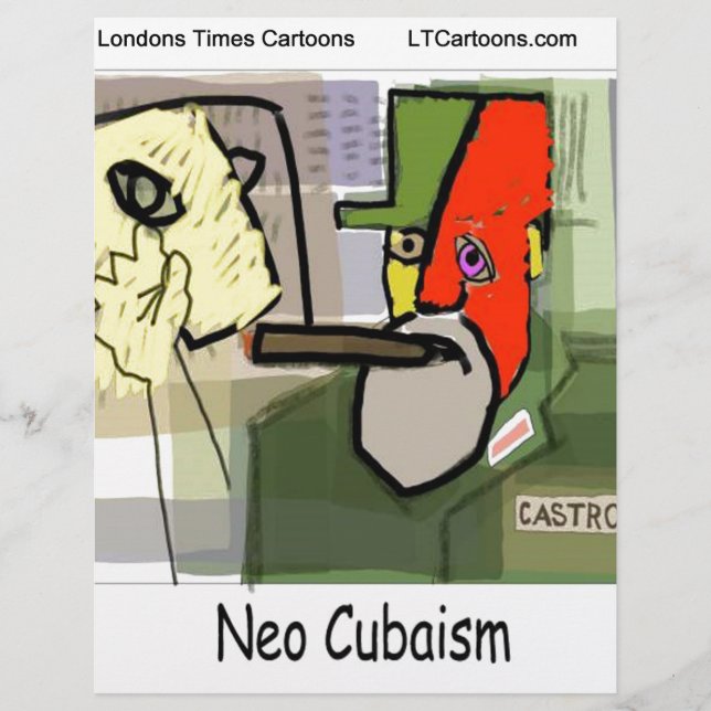 Cubista Castro NeoCubismo Divertido (Frente)