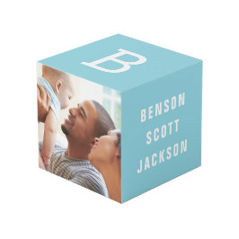 Cubo de Foto Memorial Personalizado de Lembrança