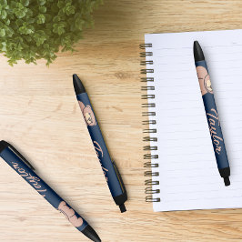 Cubo do Bebê Cónico Cub Caneta de Tinta Preta Pers