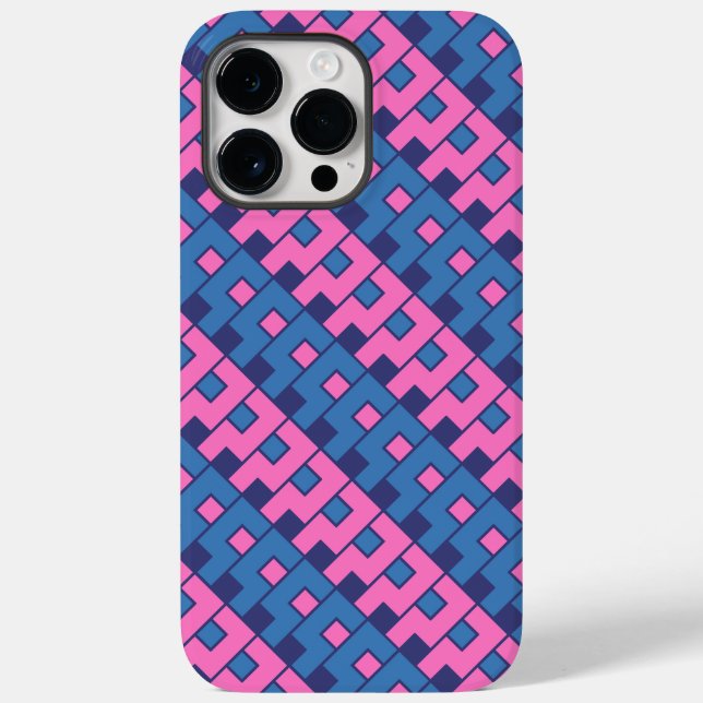 Cubo rosa e azul (Verso)