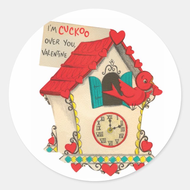 Cuckoo Sobre Você | NAMORADOS | Adesivos redondos (Frente)