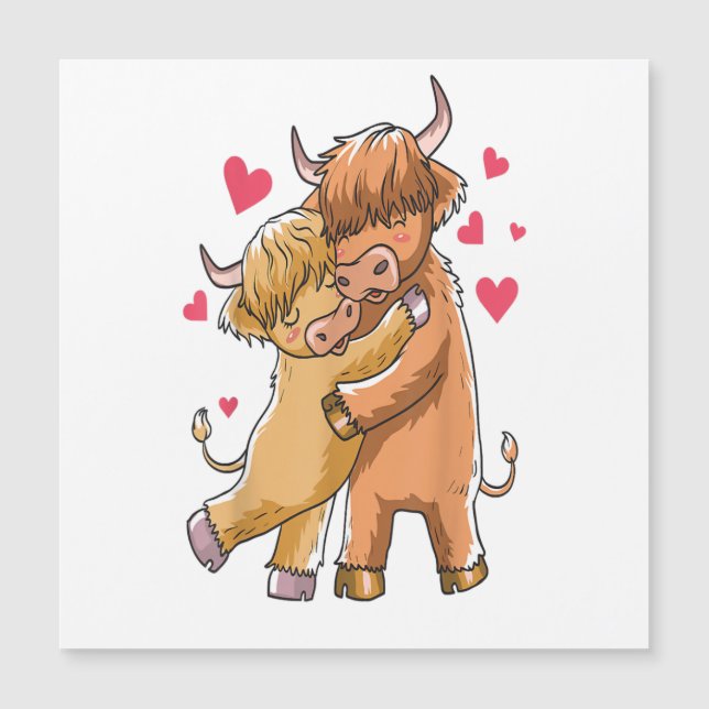 Cuddle Highland Cattle I Scottish Cow Farers (Frente)