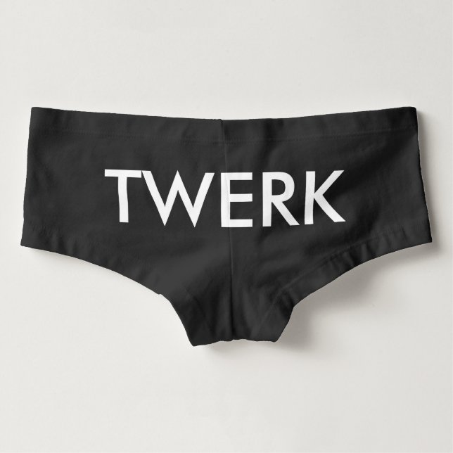 CUECA FEMININA HOTPANTS PRETOS DE TWERK (Verso)
