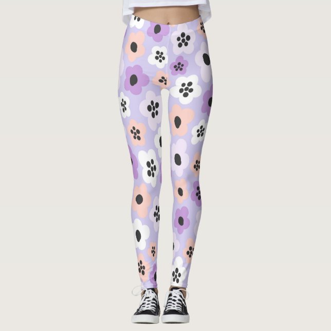 Cuecas Leggings de YOGA Estampadas (Frente)
