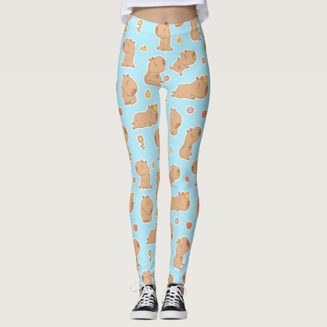 Cuecas Leggings de YOGA Estampadas (Frente)