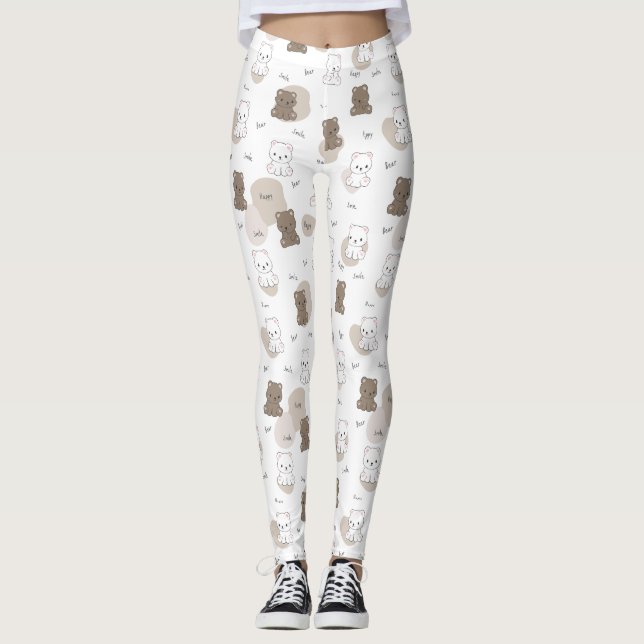 Cuecas Leggings de YOGA Estampadas (Frente)