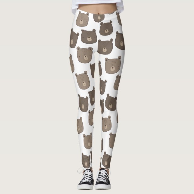 Cuecas Leggings de YOGA Estampadas (Frente)