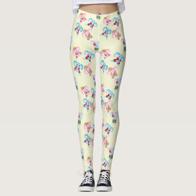 Cuecas Leggings de YOGA Estampadas (Frente)
