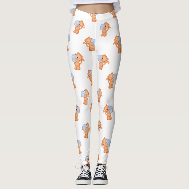 Cuecas Leggings de YOGA Estampadas (Frente)