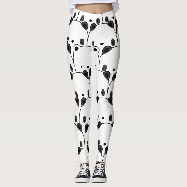 Cuecas Leggings de YOGA Estampadas (Frente)