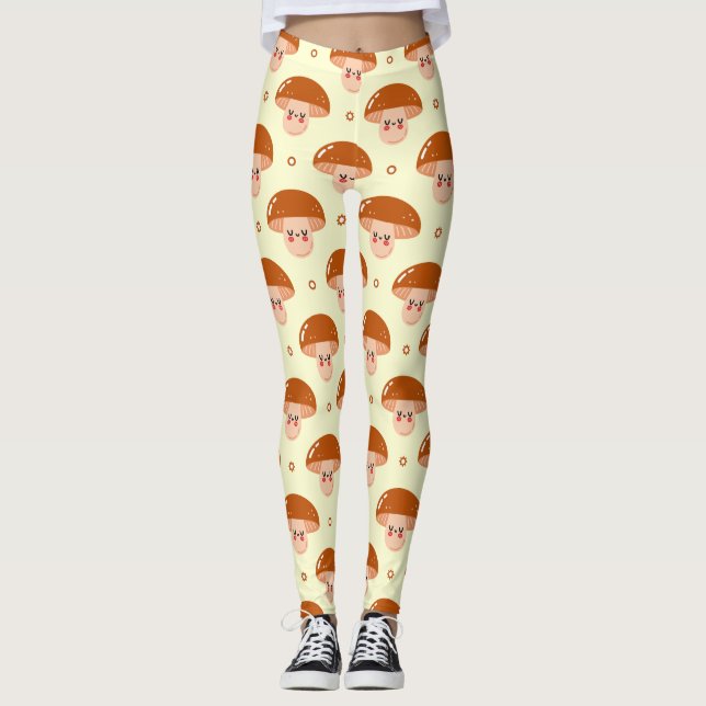 Cuecas Leggings de YOGA Estampadas (Frente)