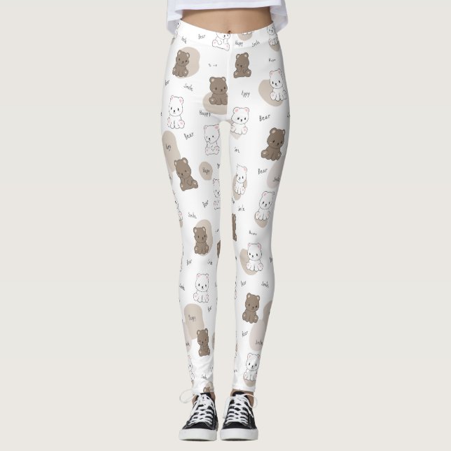 Cuecas Leggings de YOGA Estampadas (Frente)