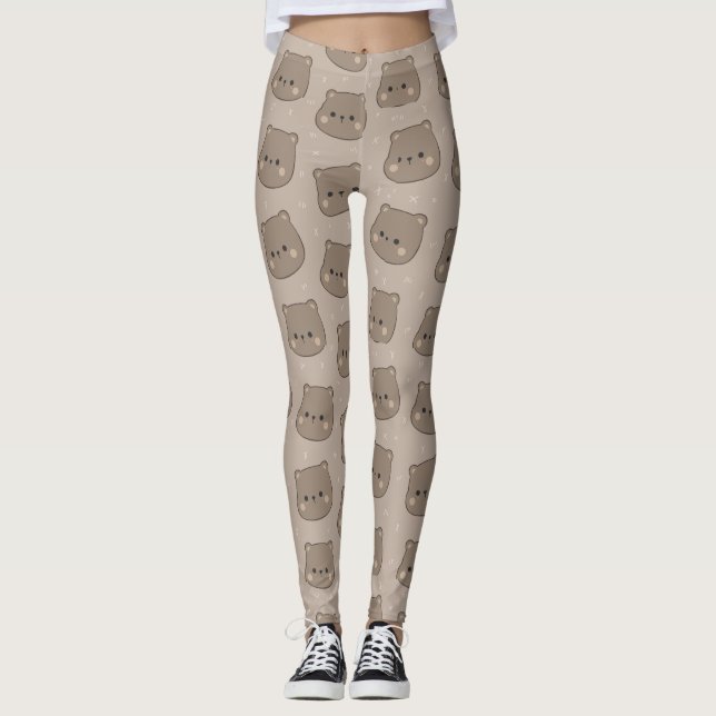 Cuecas Leggings de YOGA Estampadas (Frente)