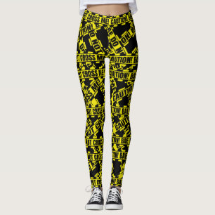 Cuidado Bae Não me atravesse leggings de design d