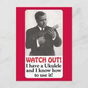 Cuidado! Cartão Postal