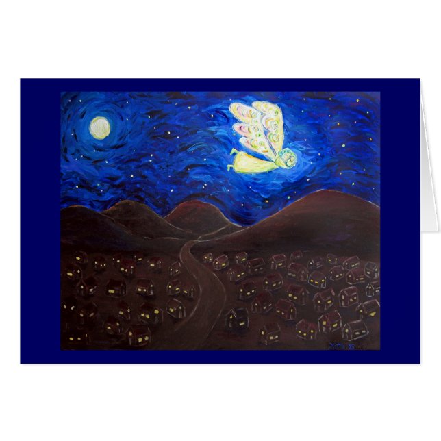 Cuidado com a Alma Angel Note ou Cartões Saudáveis (Frente Horizontal)