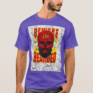 Cuidado com a camisa barbuda amarrada com barba D