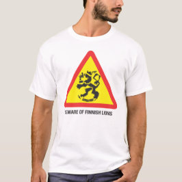 Cuidado com a camiseta dos Leões Finlandeses