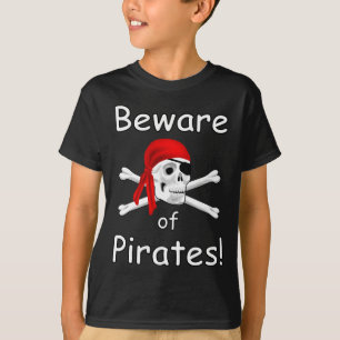 Cuidado com a camiseta Pirates Kids